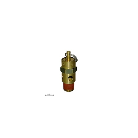 Bedford Precision Parts Bedford Precision ASME Air Relief Safety Valve, 80 PSI for Binks 83-2429 29-1677